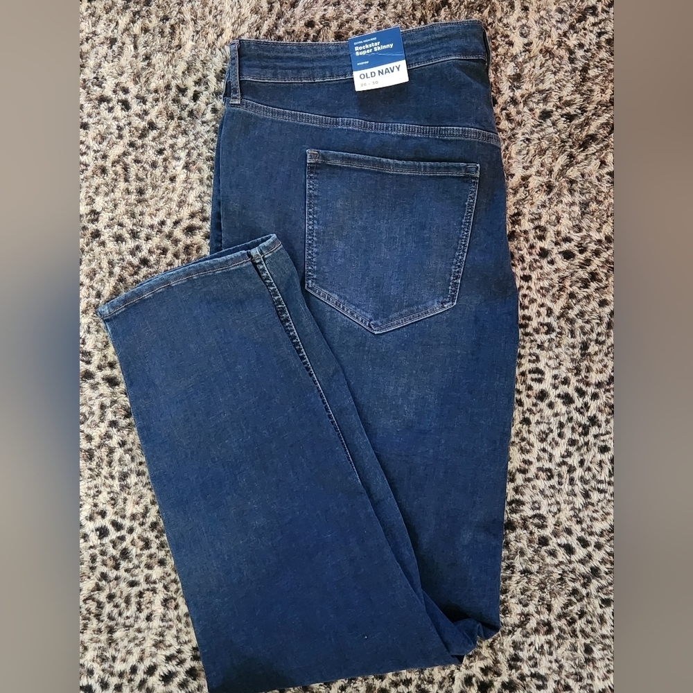 Old Navy Rockstar Super Skinny Jeans Size 26 NWT